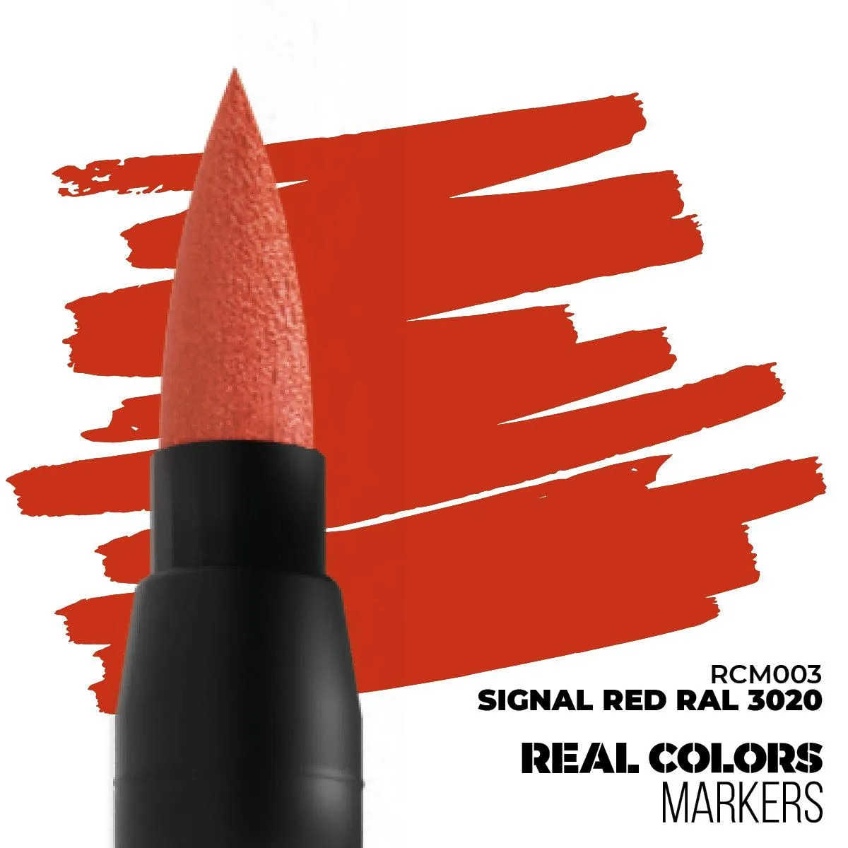 AK Interactive RCM003 RC Markers Signal Red RAL 3020