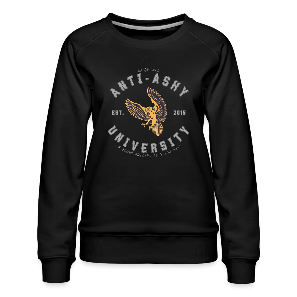 ANTI-ASHY UNIVERSITY (Gray) - Women’s Crewneck