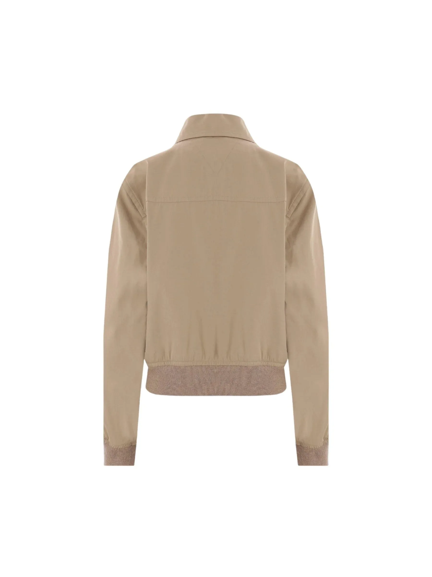 Blouson Jacket - Lightweight Fabric Outerwear