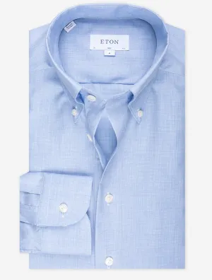 Blue Buttondown Oxford Slim Shirt