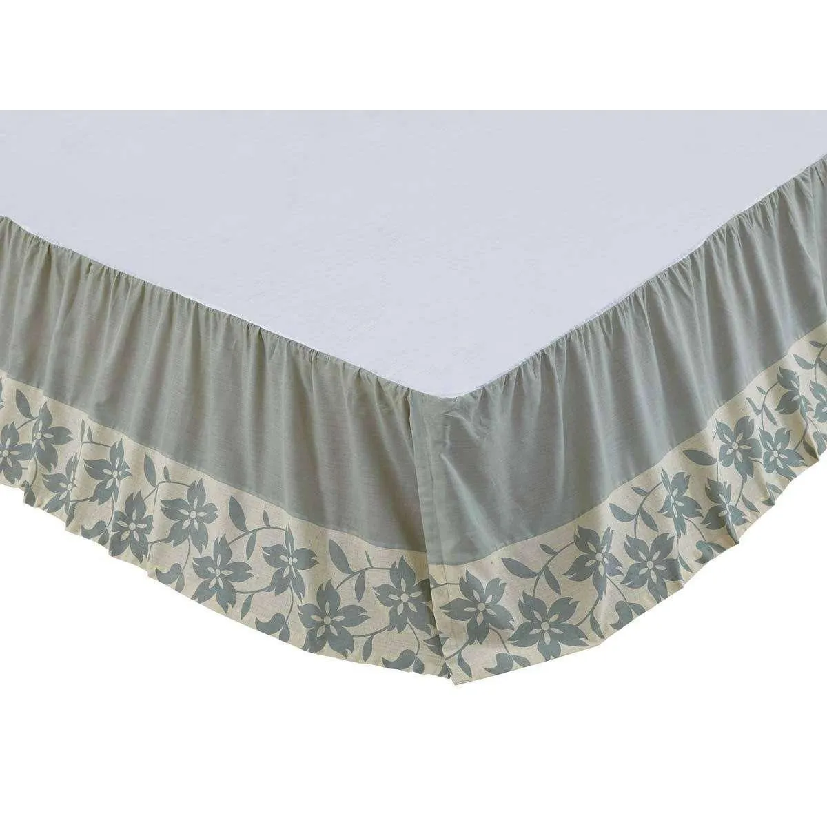 Briar Sage King Bed Skirts VHC Brands