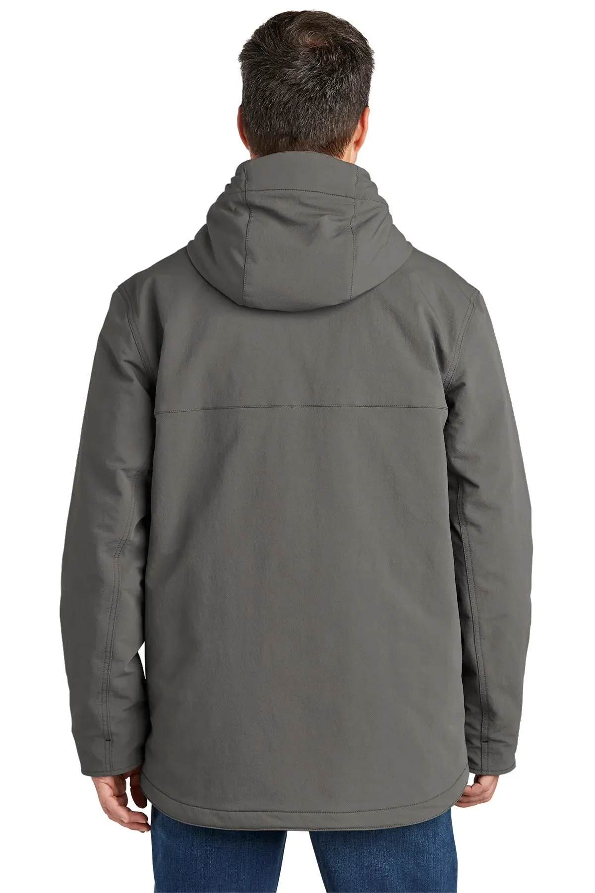 Carhartt Super Dux Hooded Customized Coats, Gravel