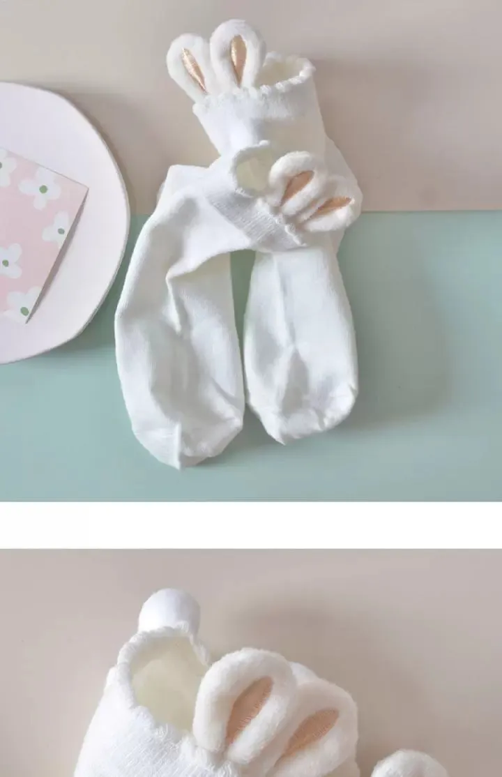 Cute Rabbit Ears Soft Sister Socks