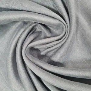 Dark Grey Solid Russian Silk Fabric 17932