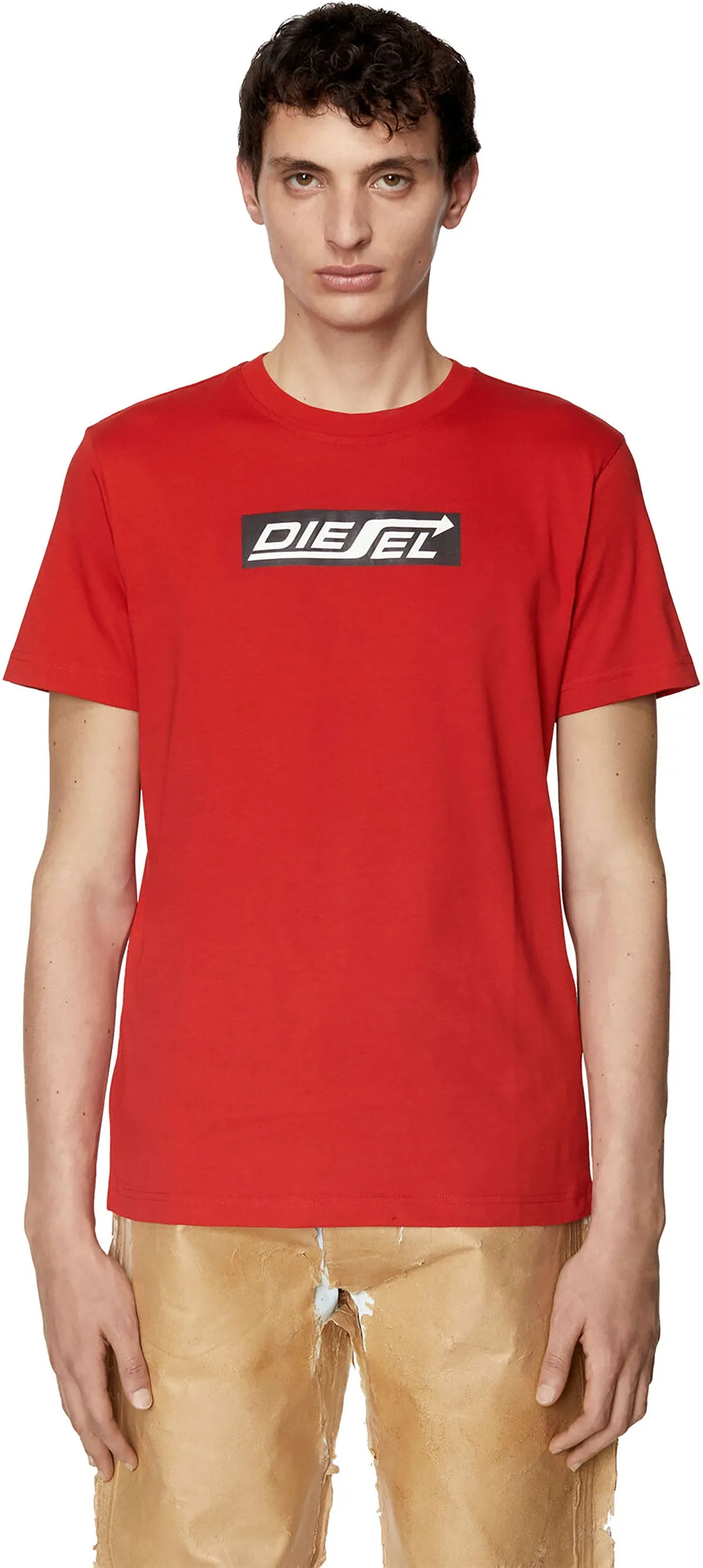 Diesel T-Diegor In Red For Men