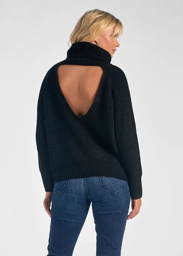 Elan Remi Sweater - Black ***FINAL SALE***