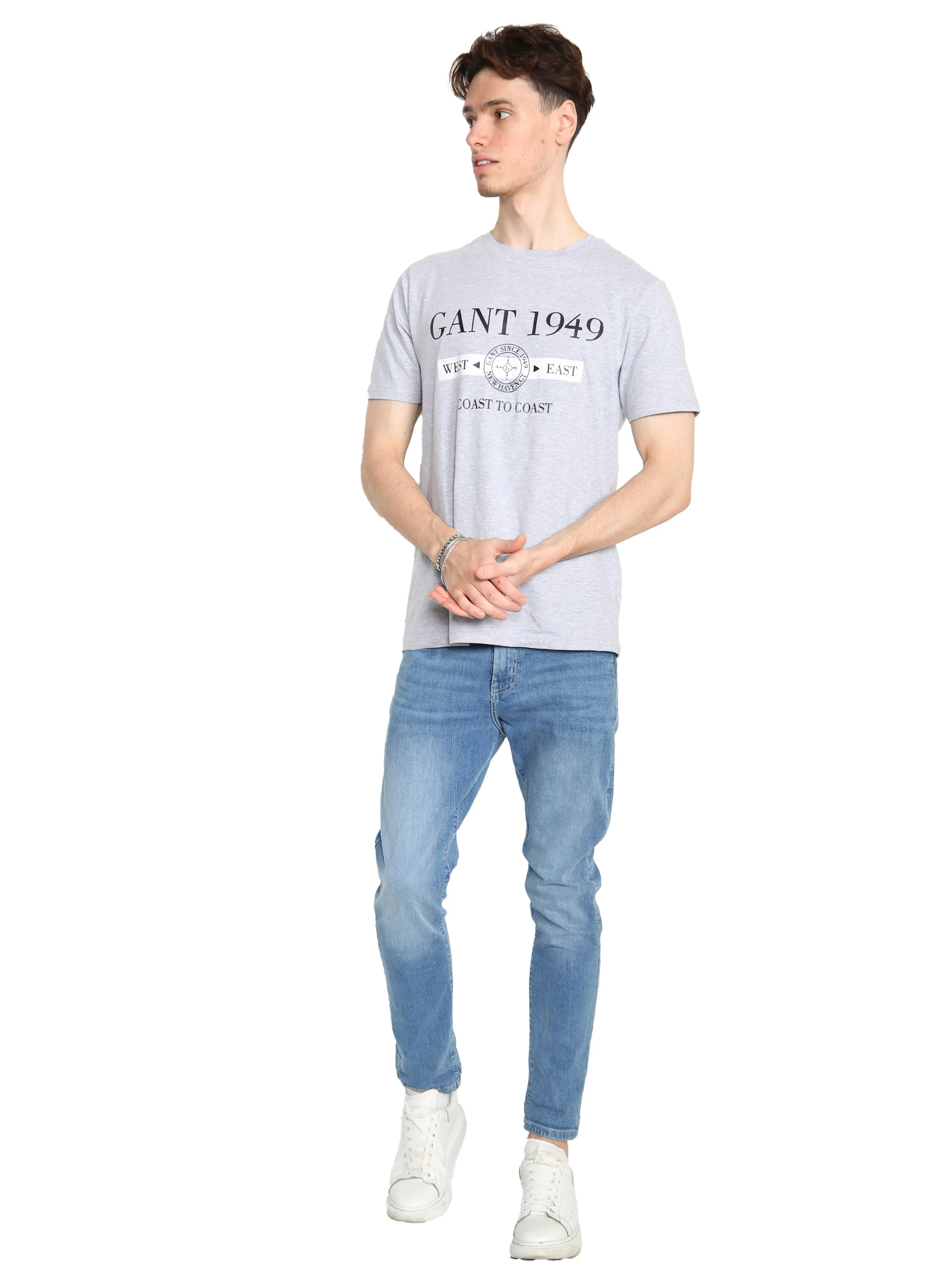 Gant Coast | Mens Crew Neck T-Shirts