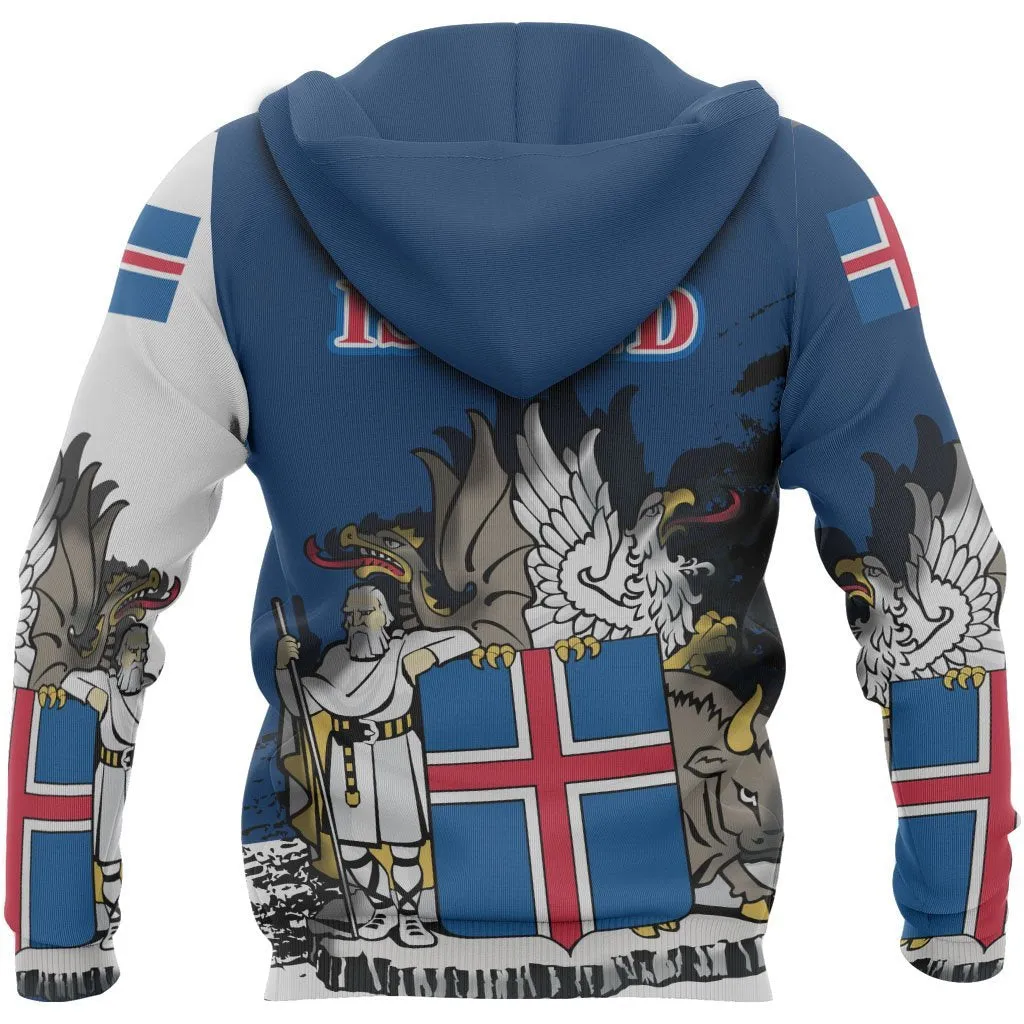 Iceland Special Zipper Hoodie A7