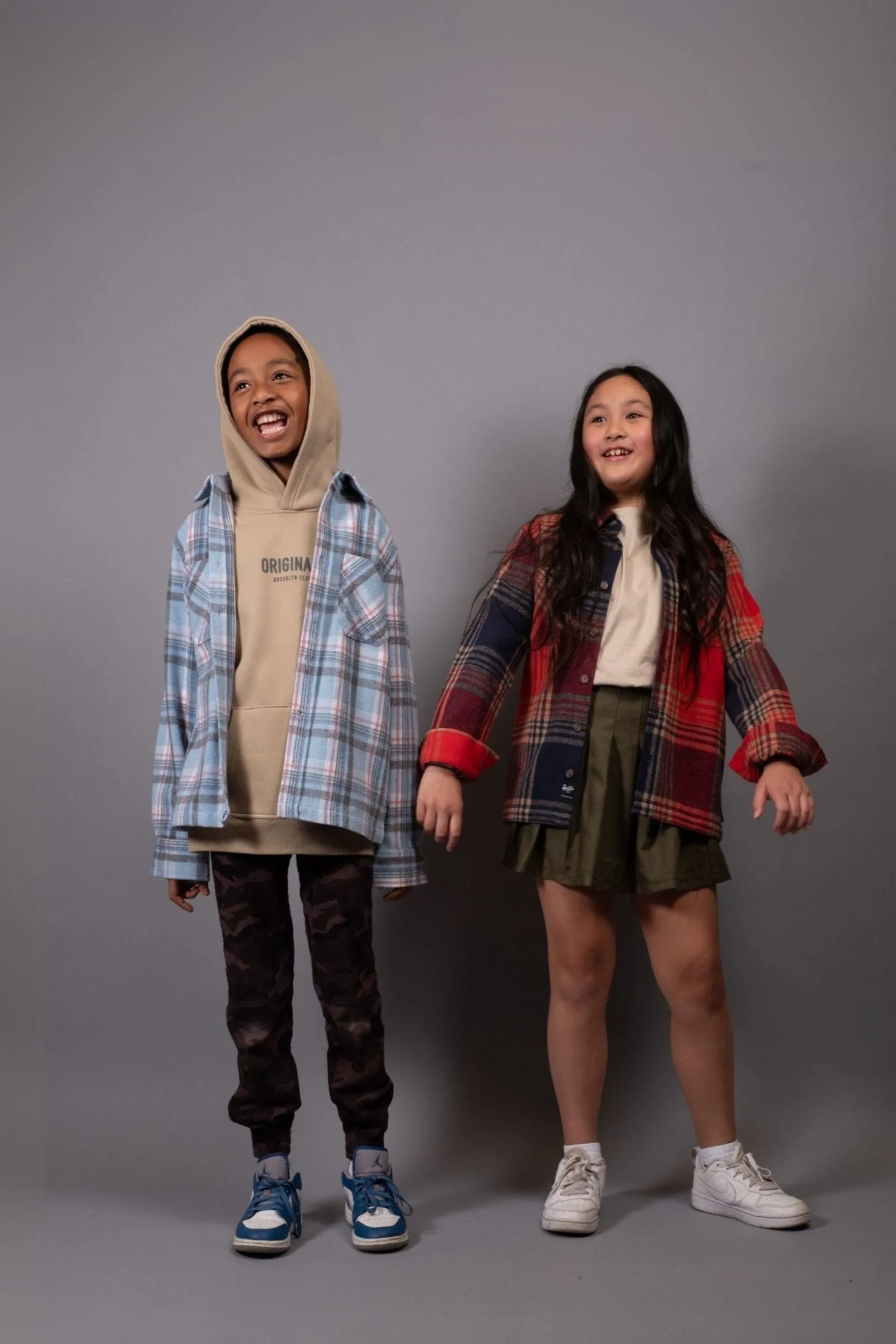 Kids Heavy Flannel Shacket