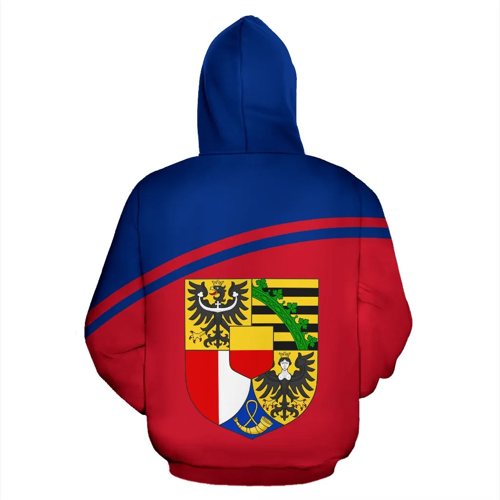 Liechtenstein All Over Zip-Up Hoodie - Curve Version - Bn04