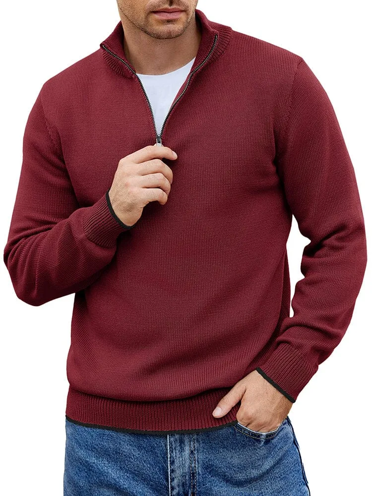 Lightweight Mock Neck Sweaters (US Only)