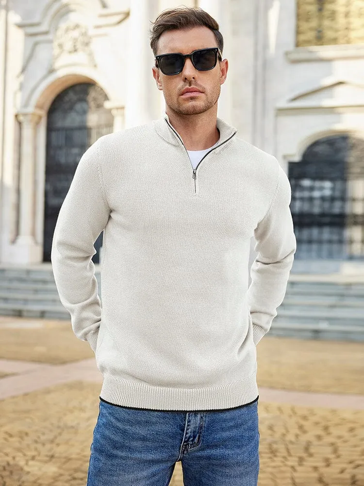 Lightweight Mock Neck Sweaters (US Only)