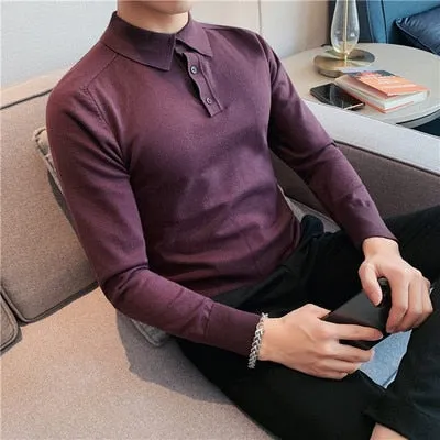 LMS Casual Knitting Shirts