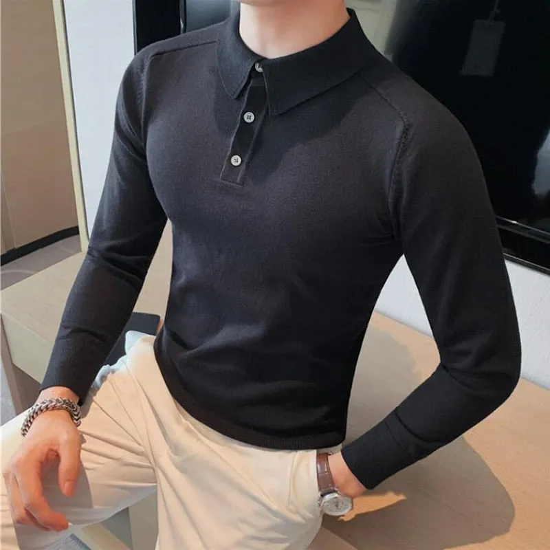 LMS Casual Knitting Shirts