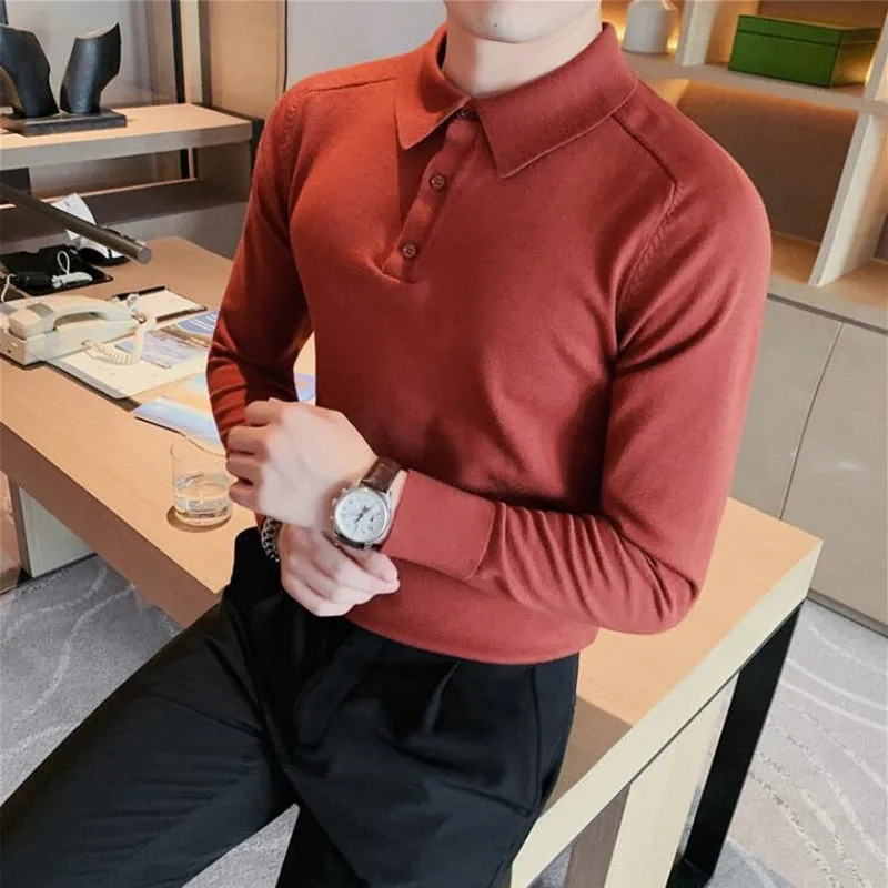 LMS Casual Knitting Shirts