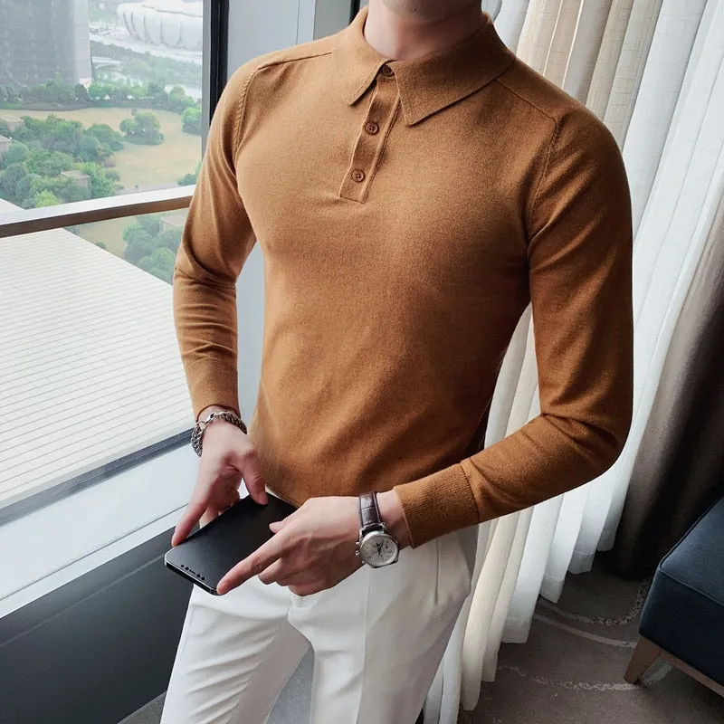 LMS Casual Knitting Shirts