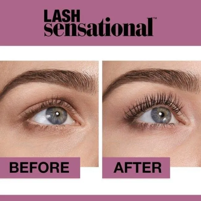 Maybelline Lash Sensational Waterproof Mascara - Very Black