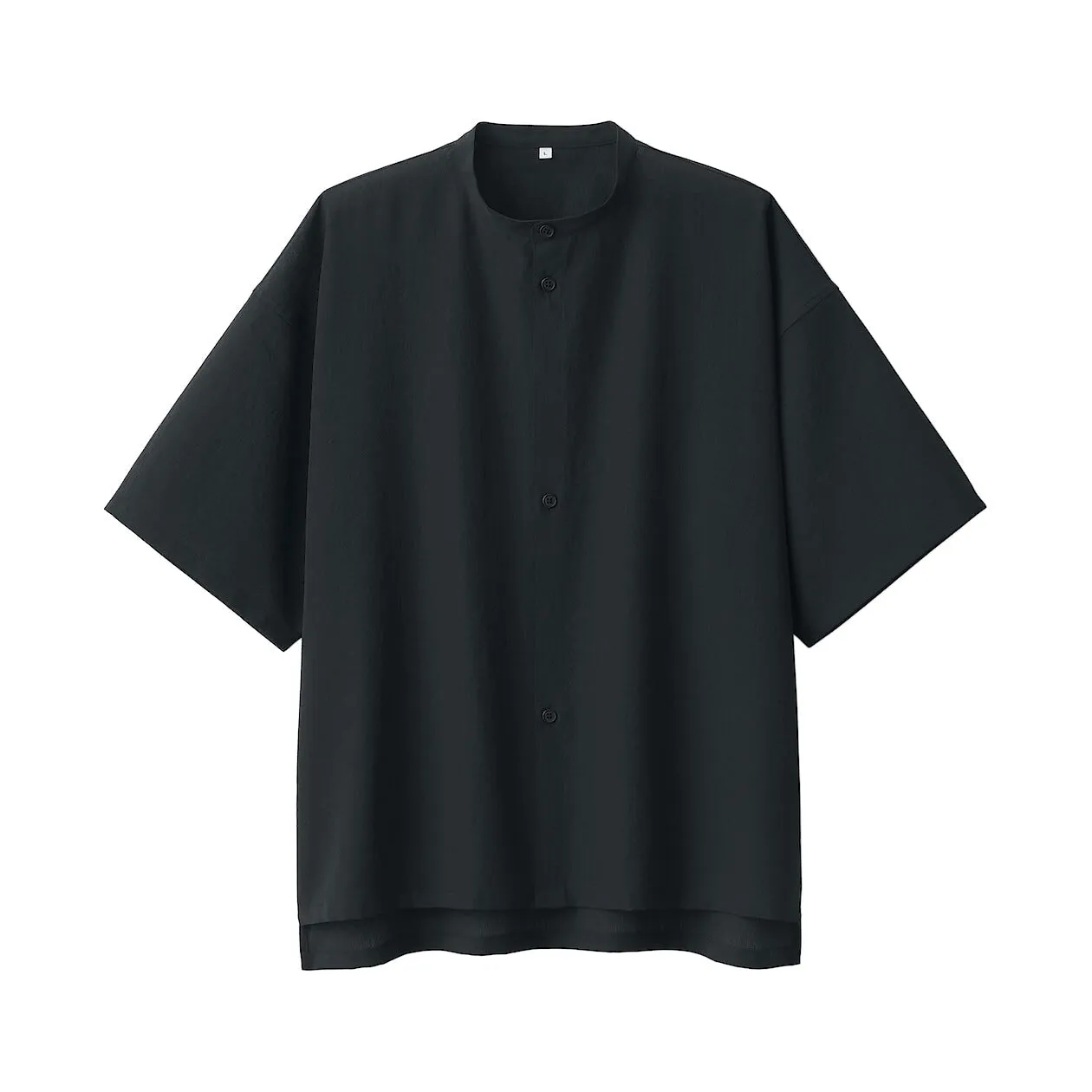 MUJI Labo Breathable UV Protection Collarless Shirt