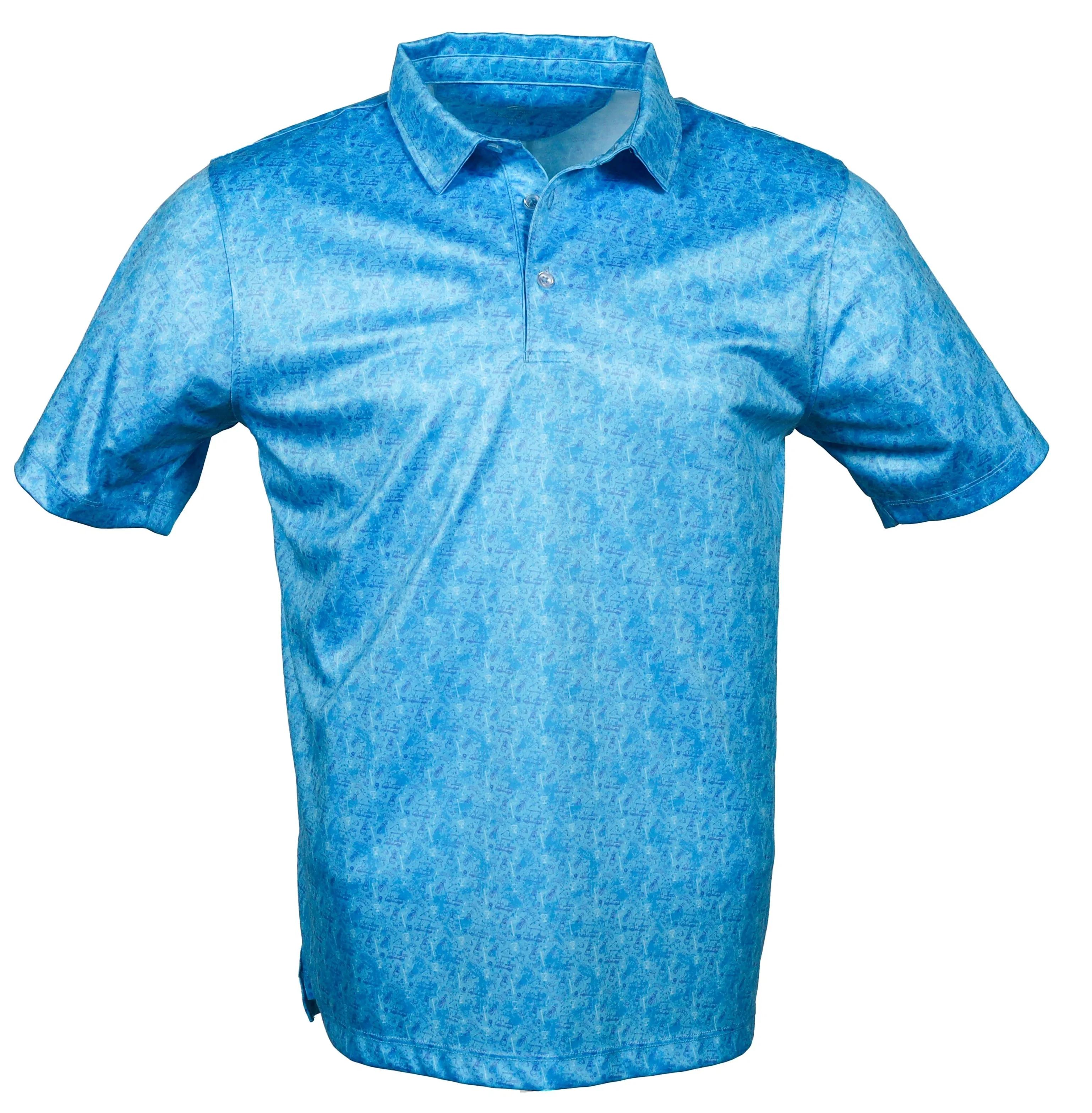 Myrtle Beach - Turquoise Men's Golf Shirt Polo