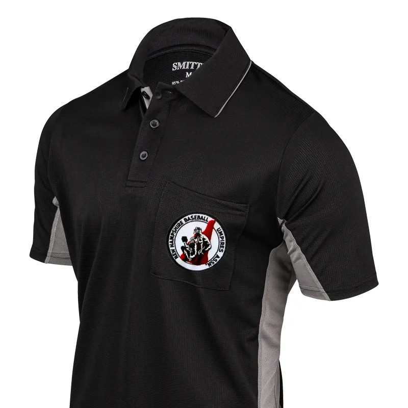 NHBUA MLB Replica Black Umpire Shirts