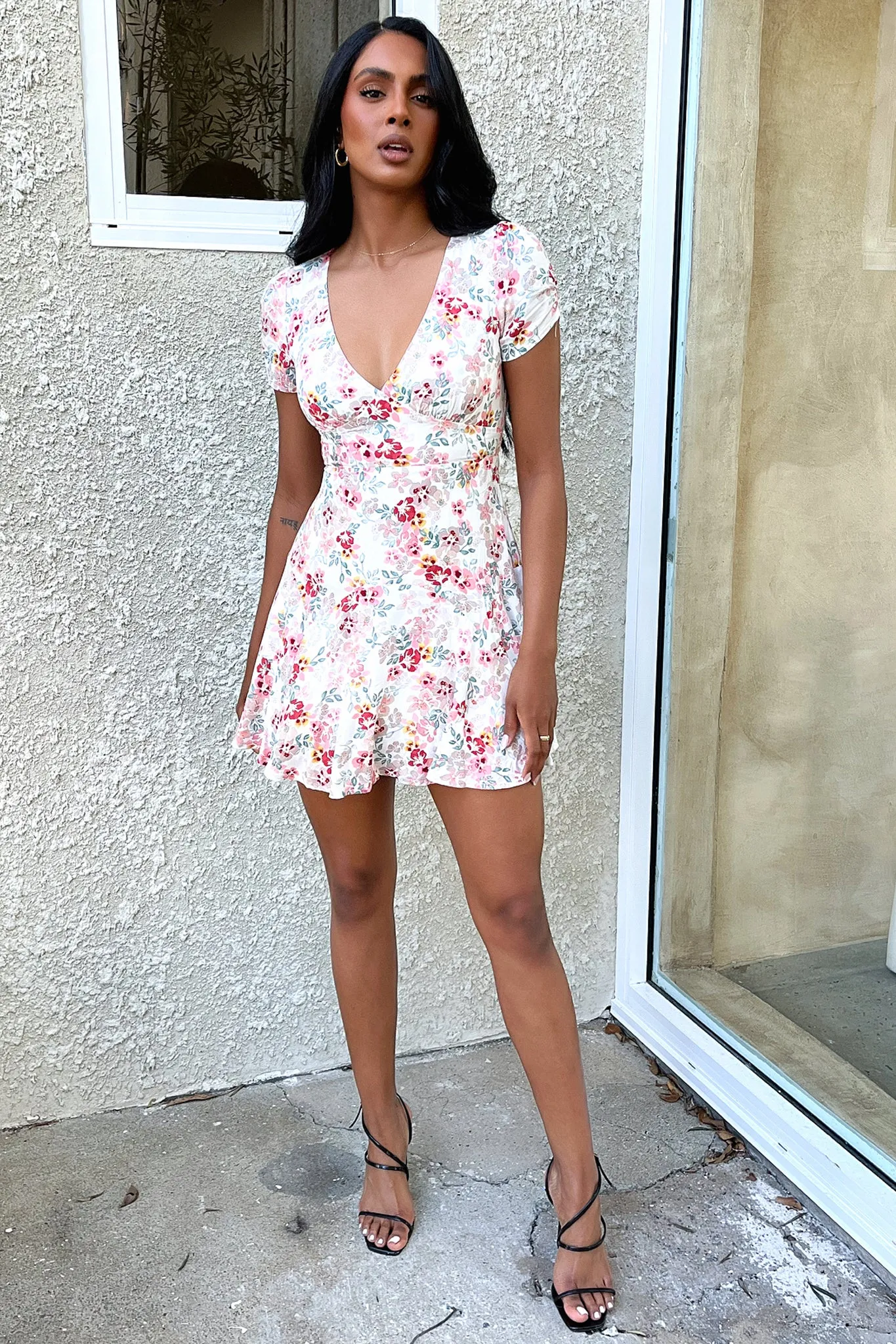 Nirvana Dress - Pink Floral