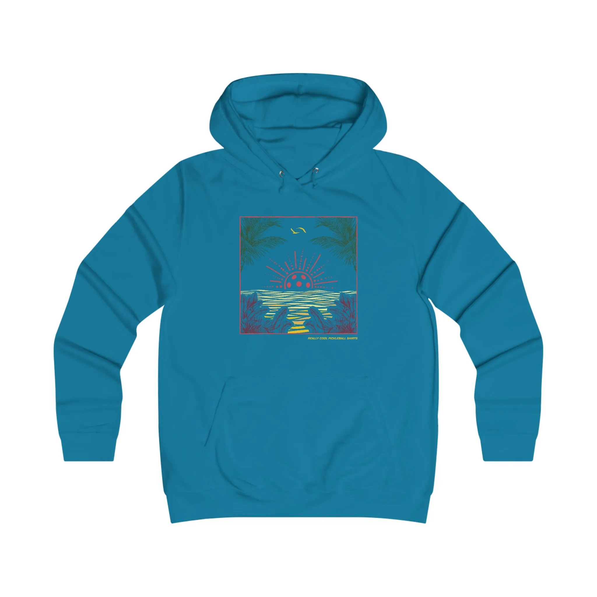 Pickleball Beach Hoodie • Women's