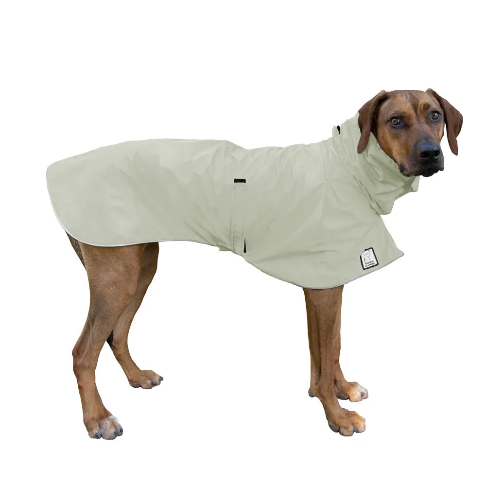 ReCoat ♻️ Rhodesian Ridgeback Raincoat with Harness Opening