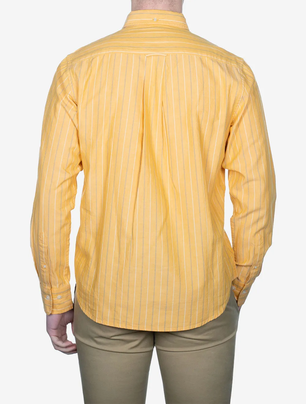 Regular Archive Oxford Stripe Shirt Medal Yellow