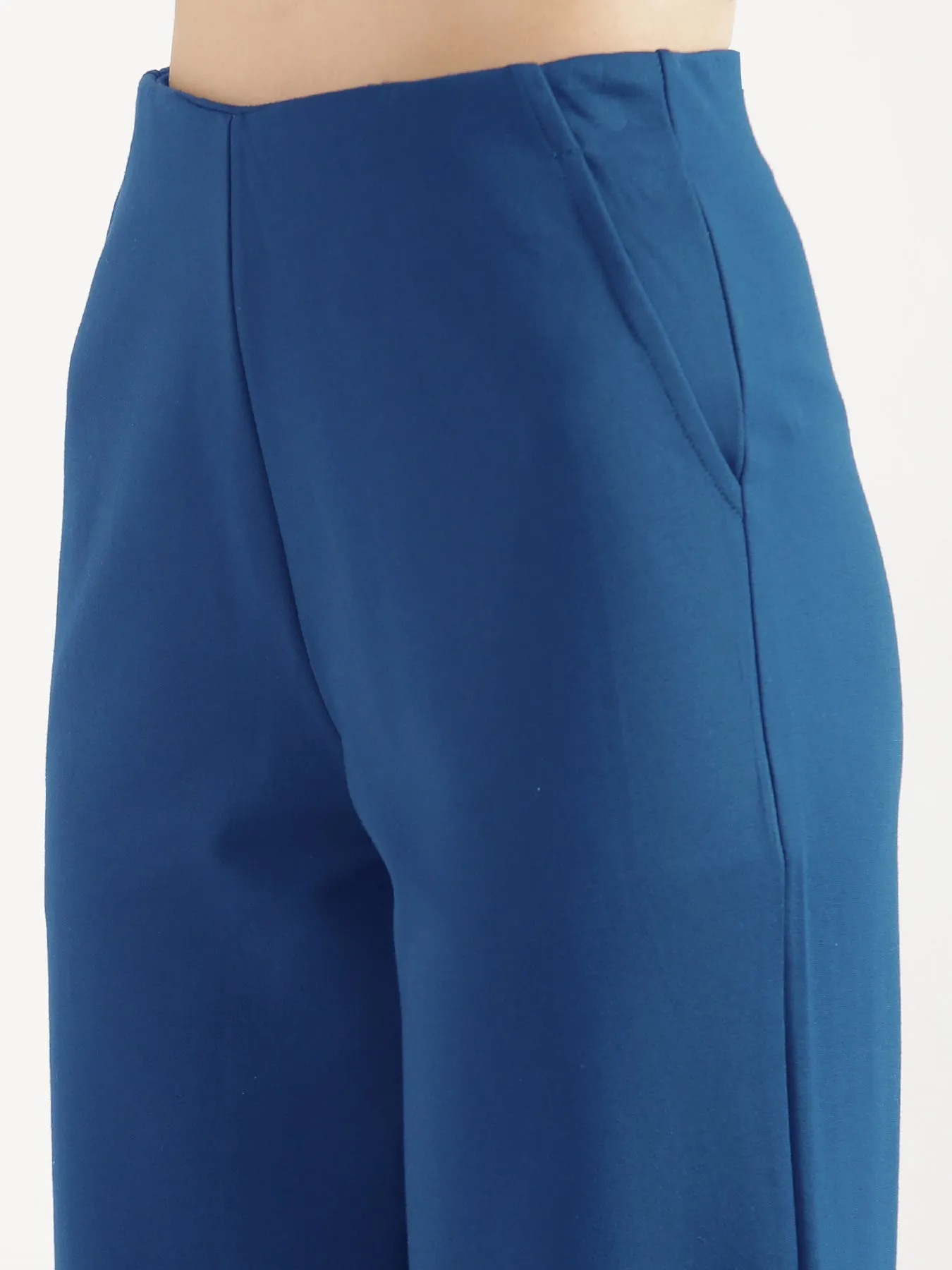 Royal Blue Wide Leg Pants