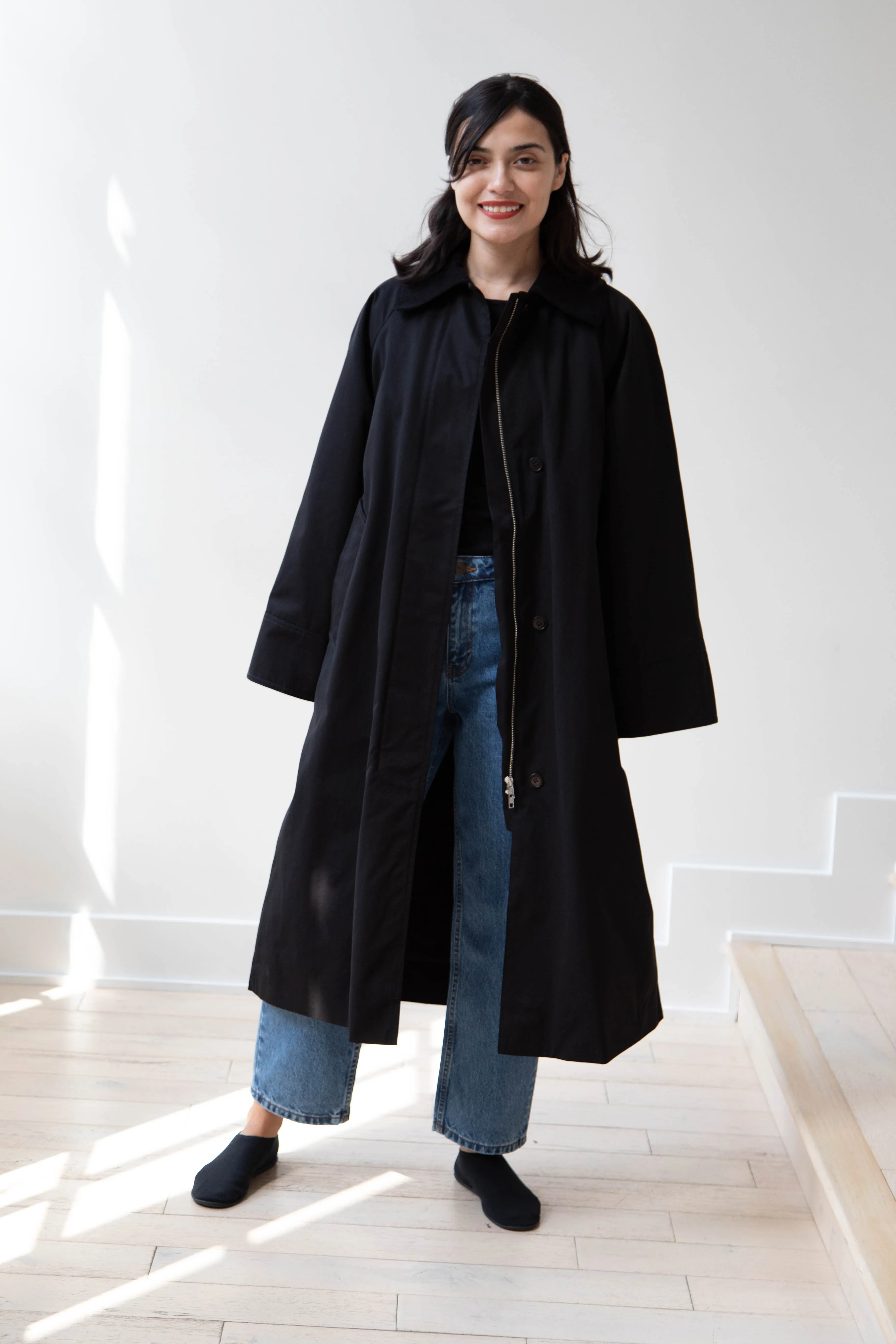 Skall | Gaby Coat in Black