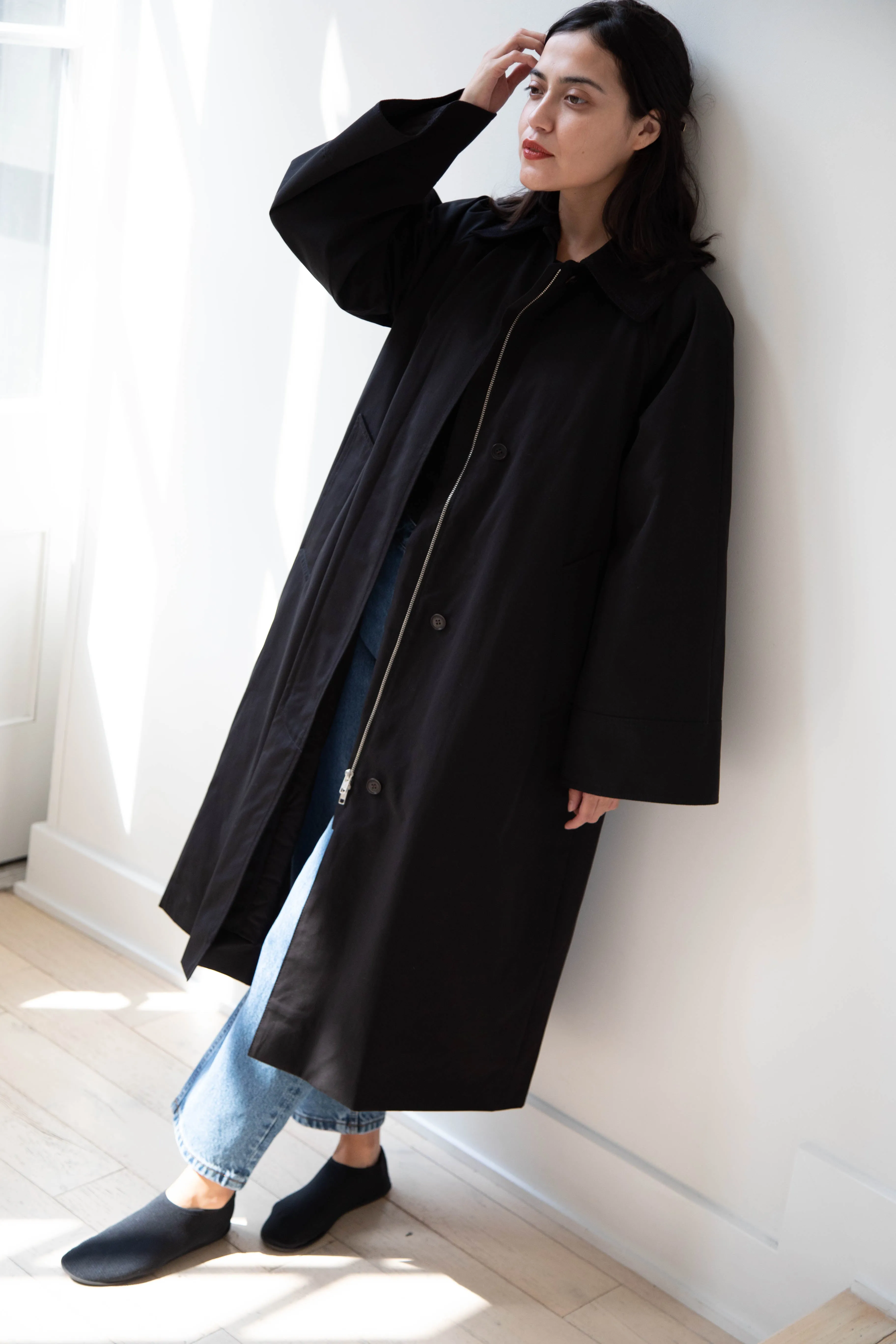 Skall | Gaby Coat in Black