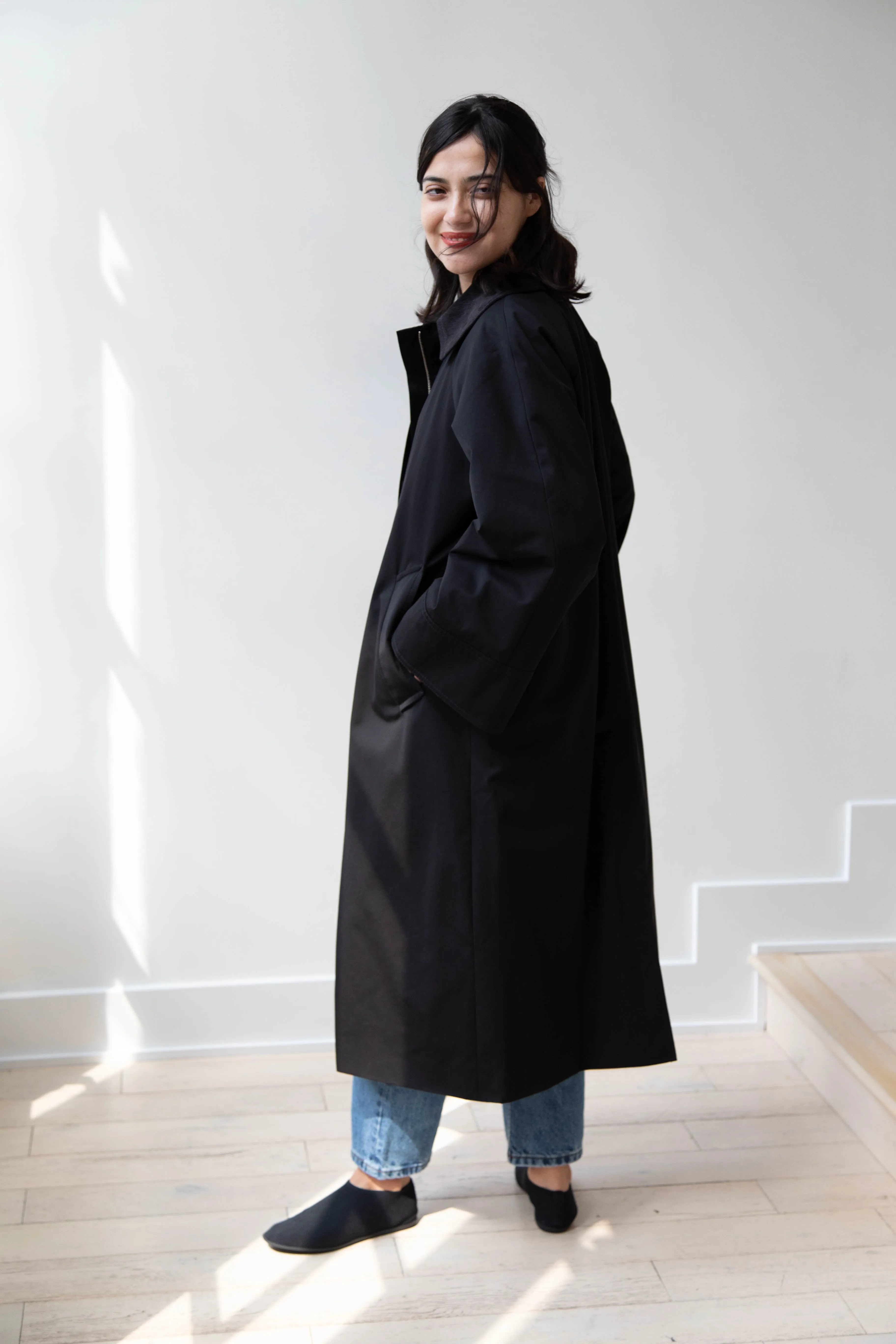 Skall | Gaby Coat in Black