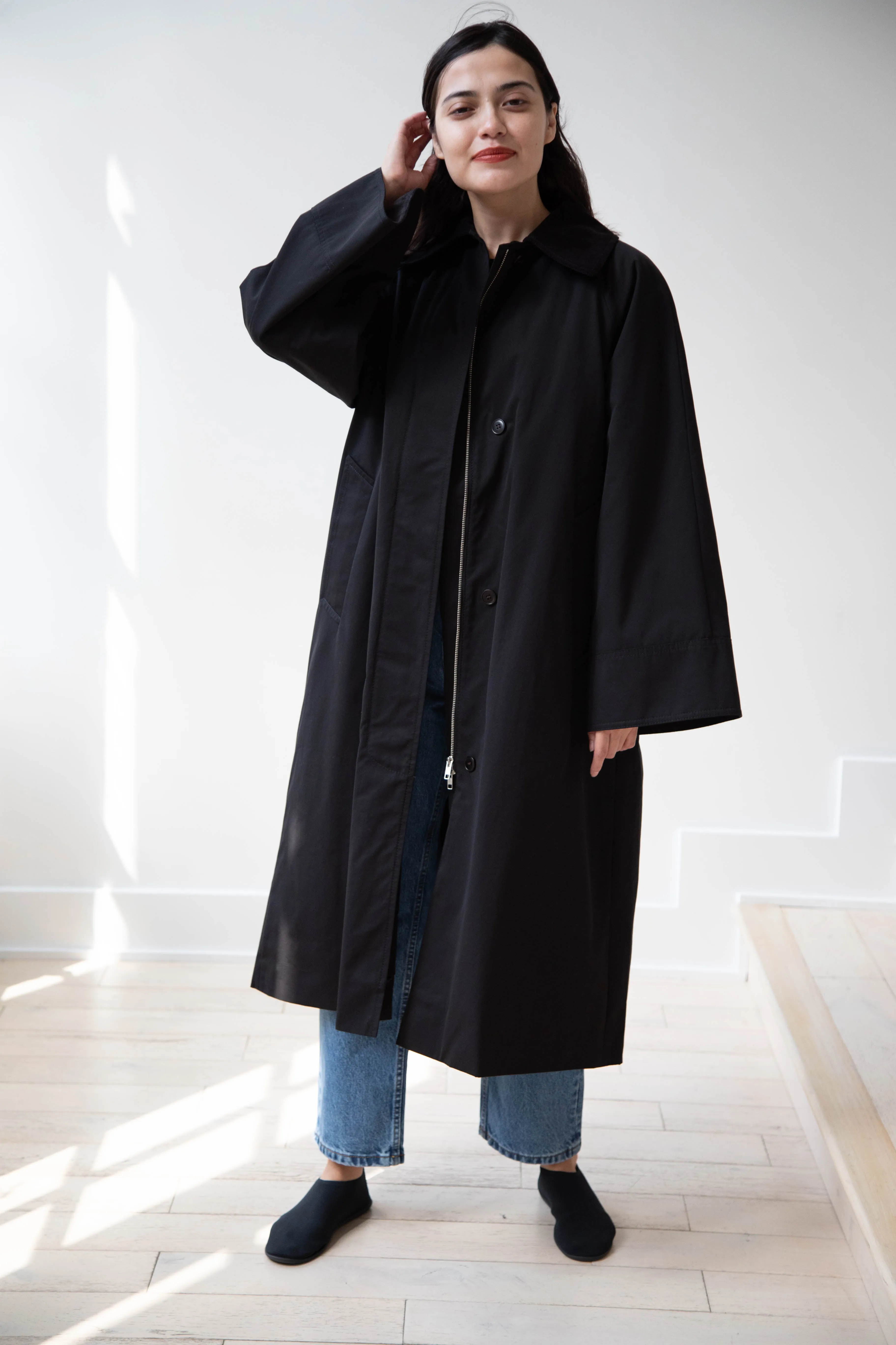 Skall | Gaby Coat in Black