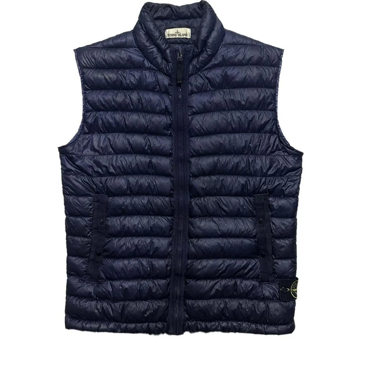 Stone Island Garment Dyed Down Padded Down Gilet