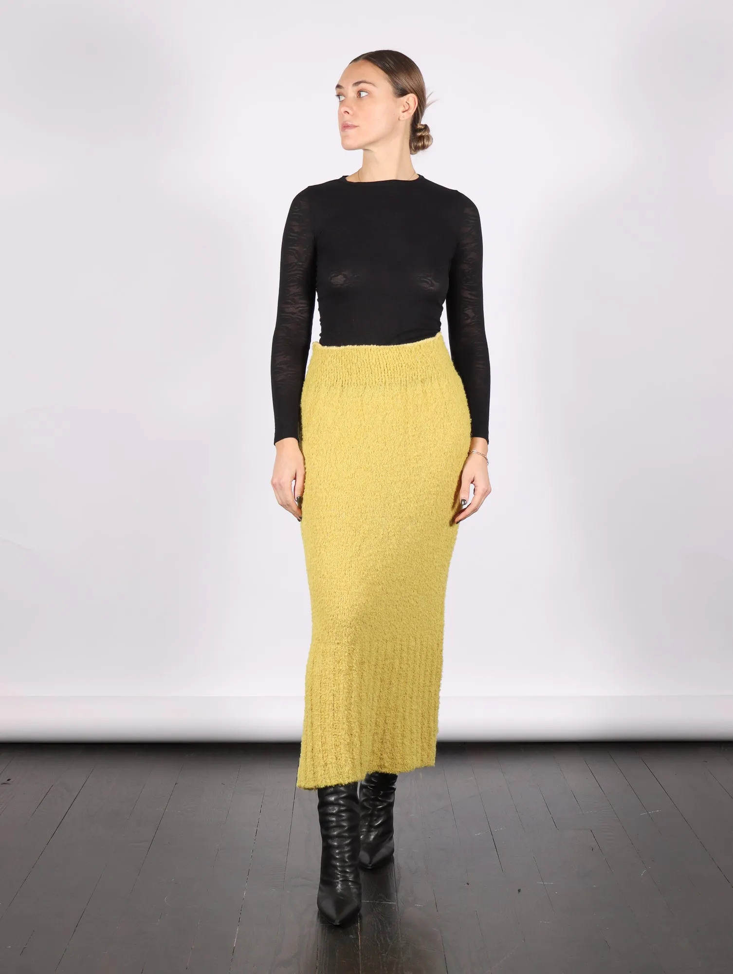 Tube Skirt in Lemon Zest by Amano by Lorena Laing