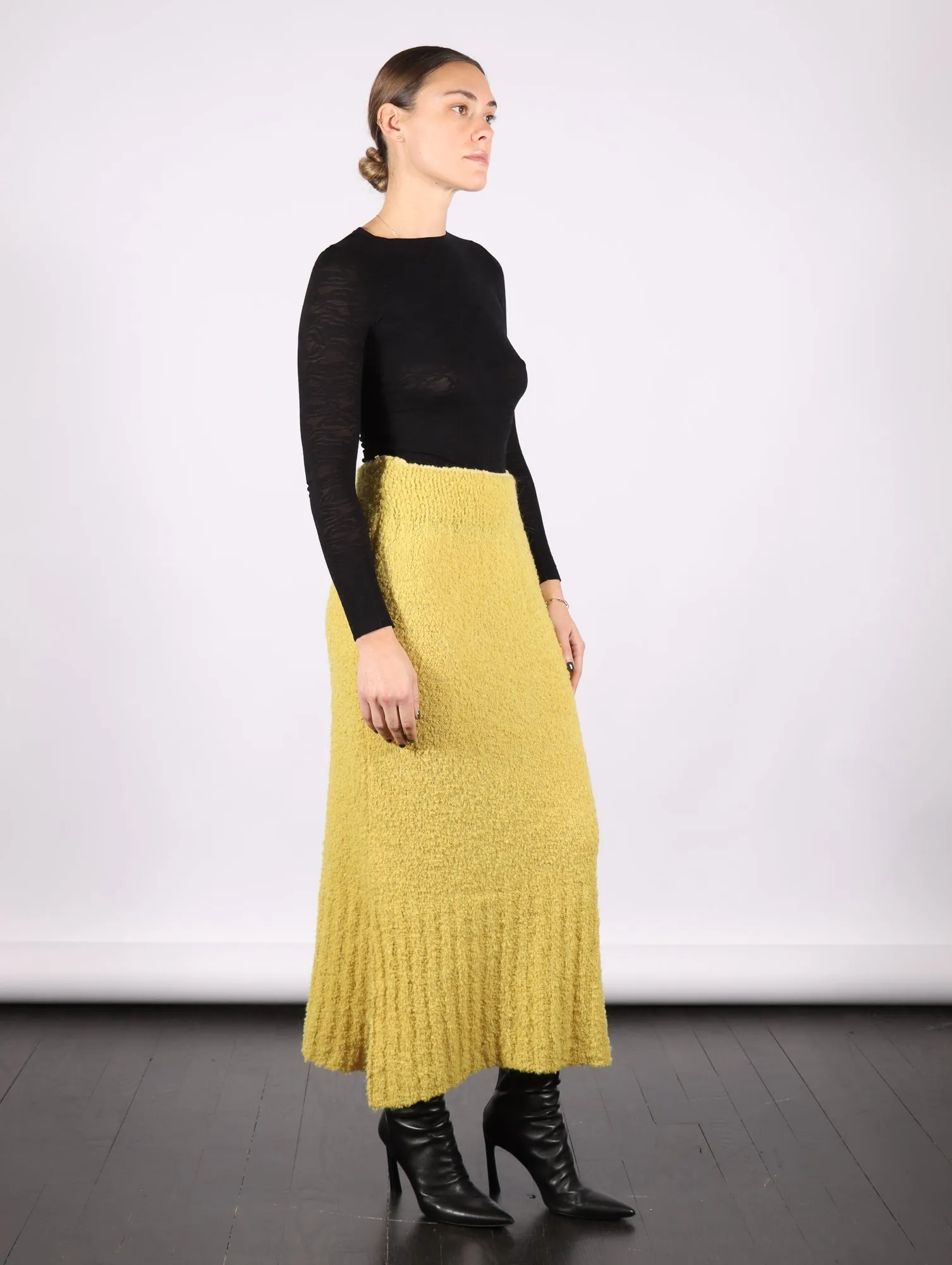 Tube Skirt in Lemon Zest by Amano by Lorena Laing