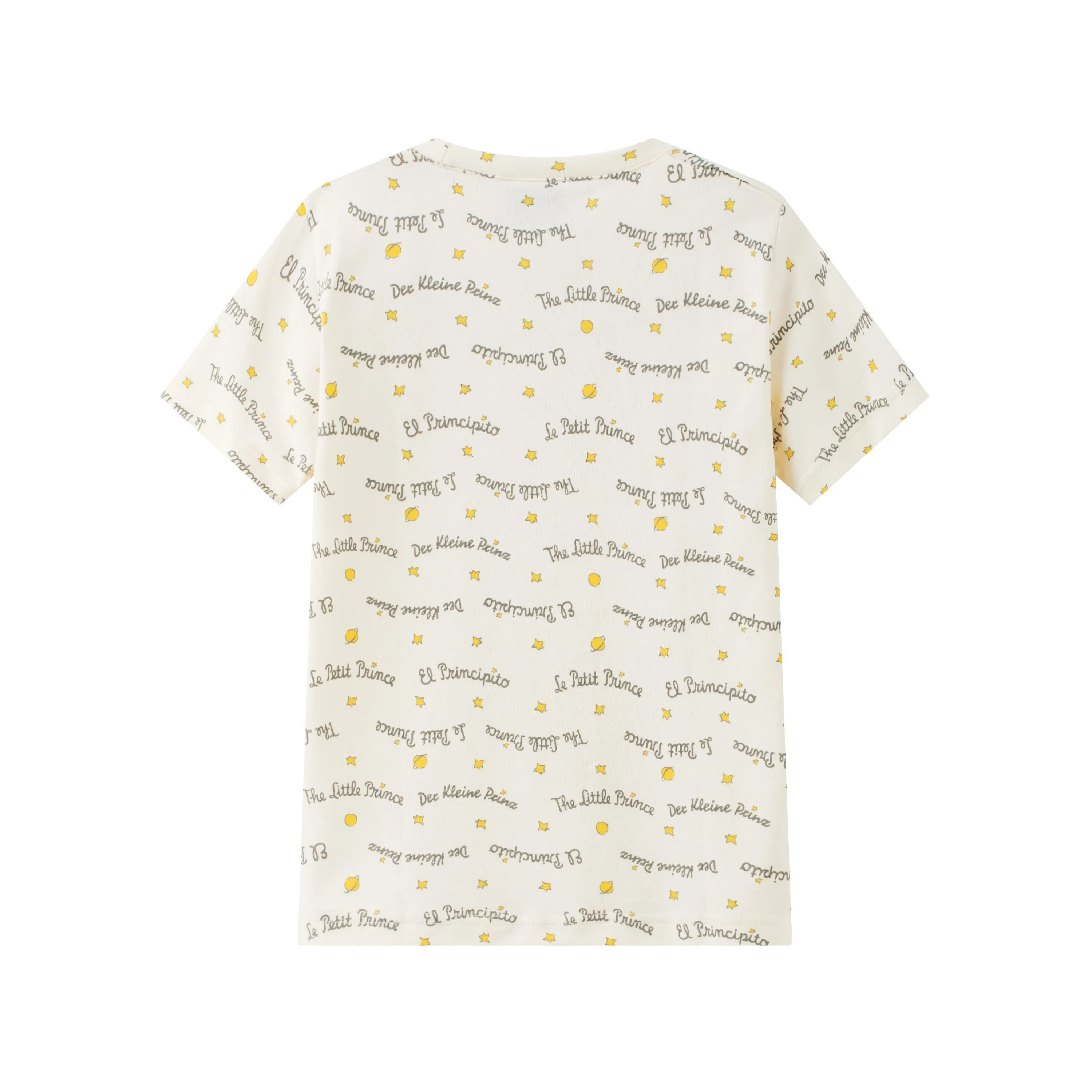 Vauva x Le Petit Prince - kids Sweater & T-shirt (2 piece Set/Yellow)