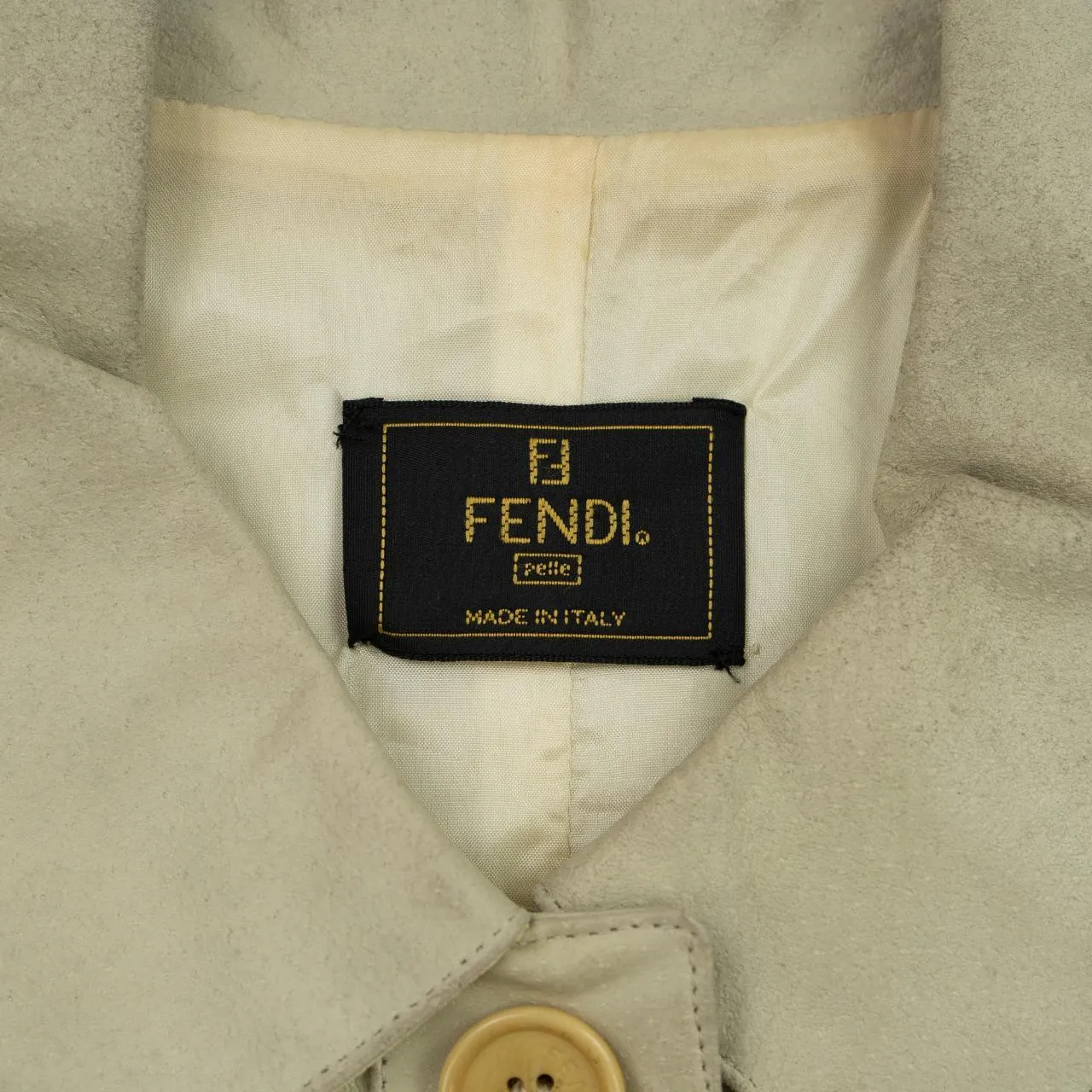 Vintage Fendi Vest Jacket Womens Size M