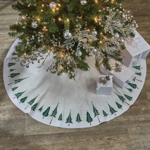 Winter Forest Tree Skirt - 60" Park Designs